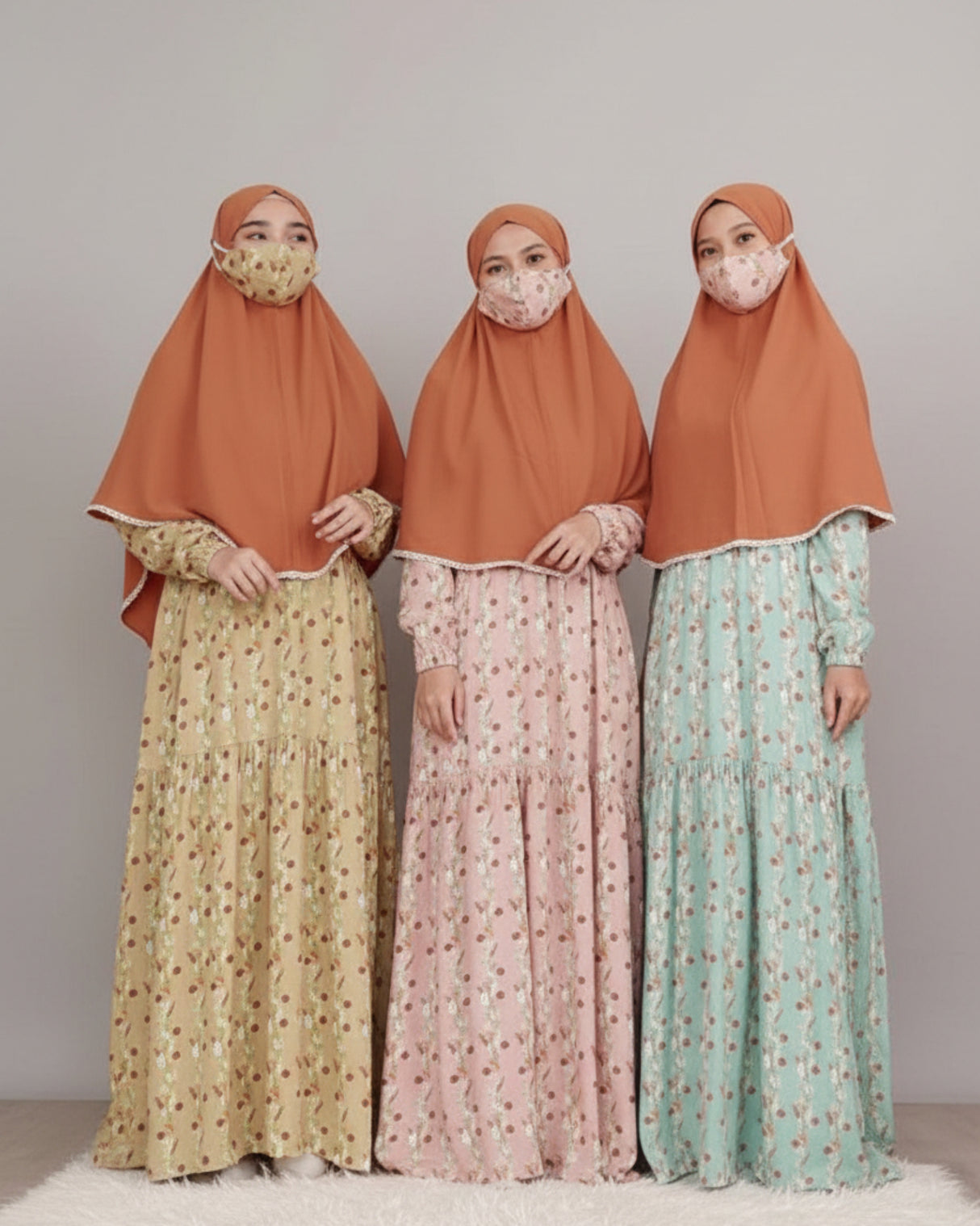 Abaya Dames | Flower chic