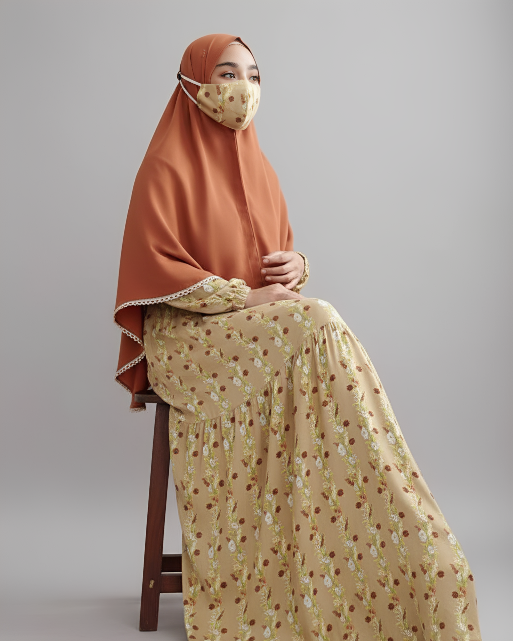 Abaya Dames | Flower chic