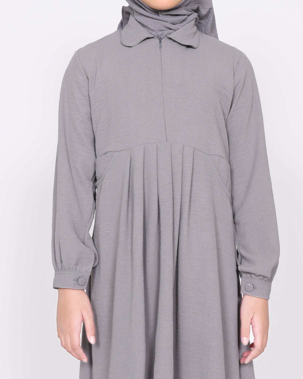 ABAYAKIDS-KASIH-LIGHTGREY-HIJABHEELA