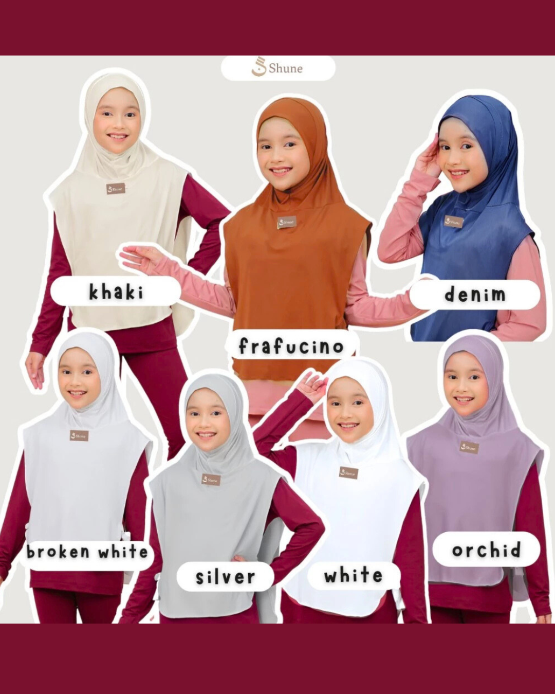 Khimar Meisje | Sport Hijab Valya vest