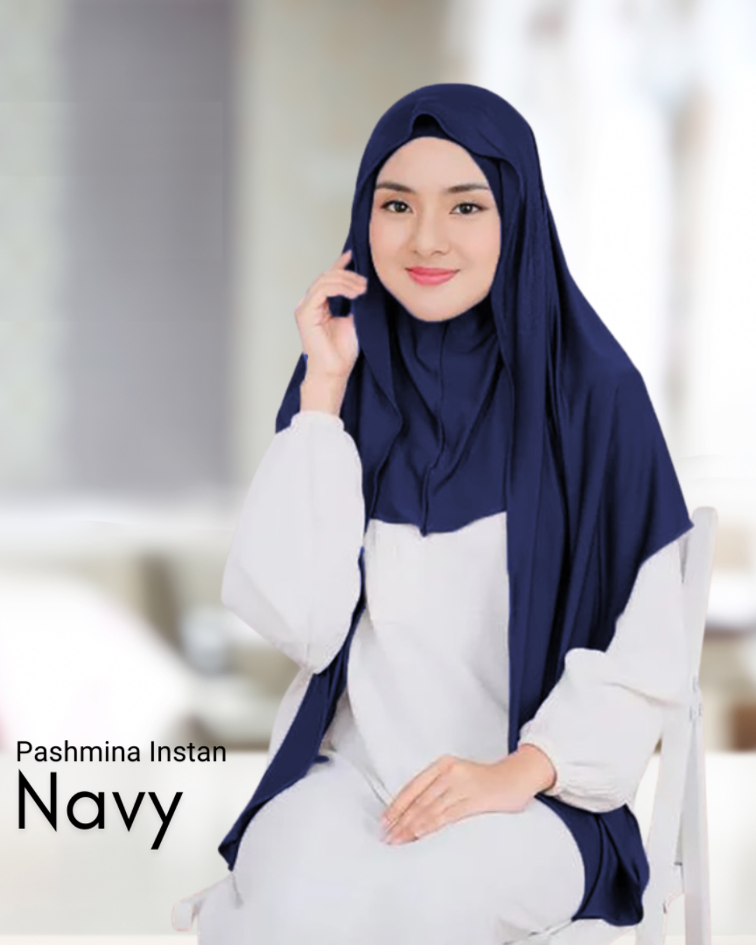 Pasmina Oval Jersey 2in1 | Sania