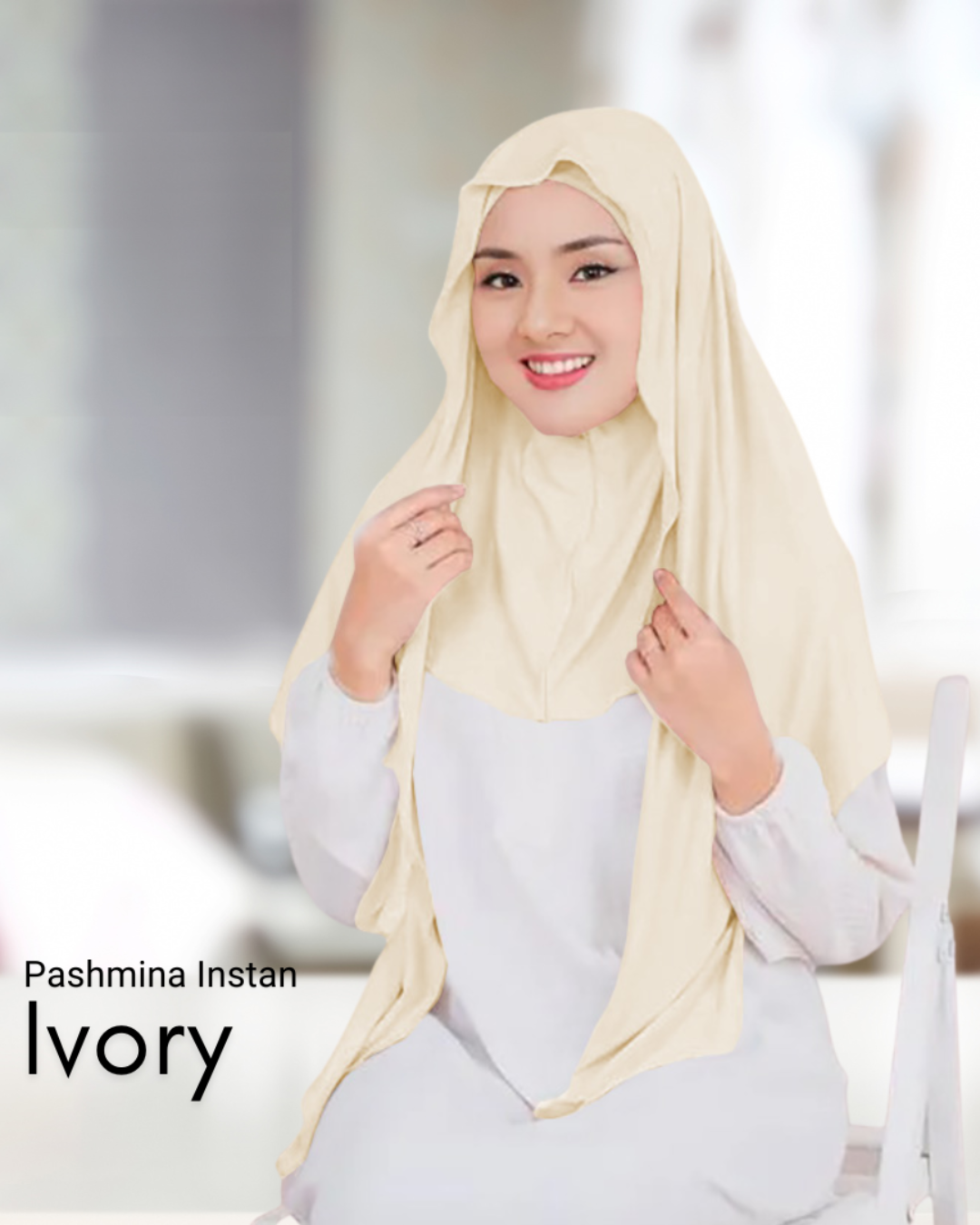 Pasmina Oval Jersey 2in1 | Sania