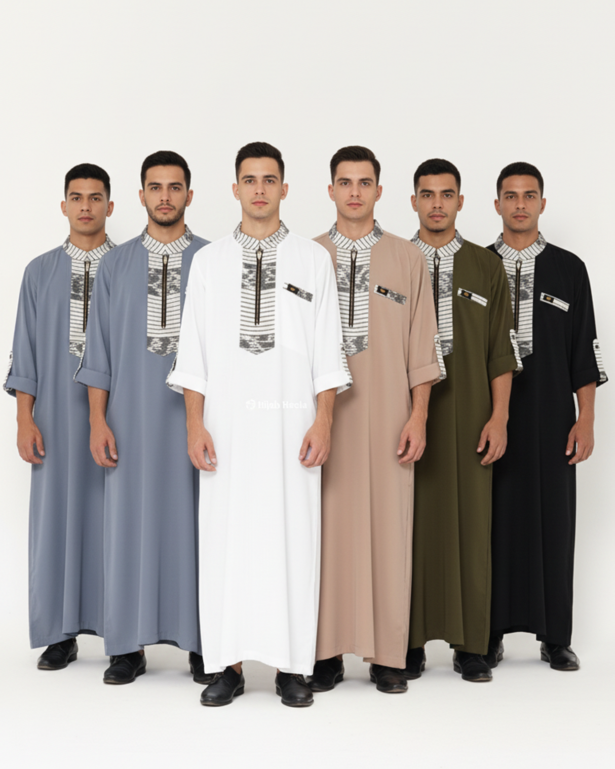 5 Colors Qamis - All in One Frame