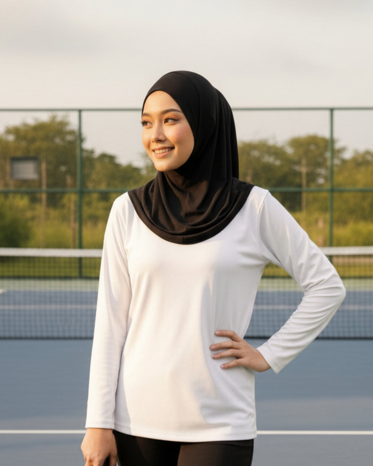 Khimar Sport Malay – Tencel™