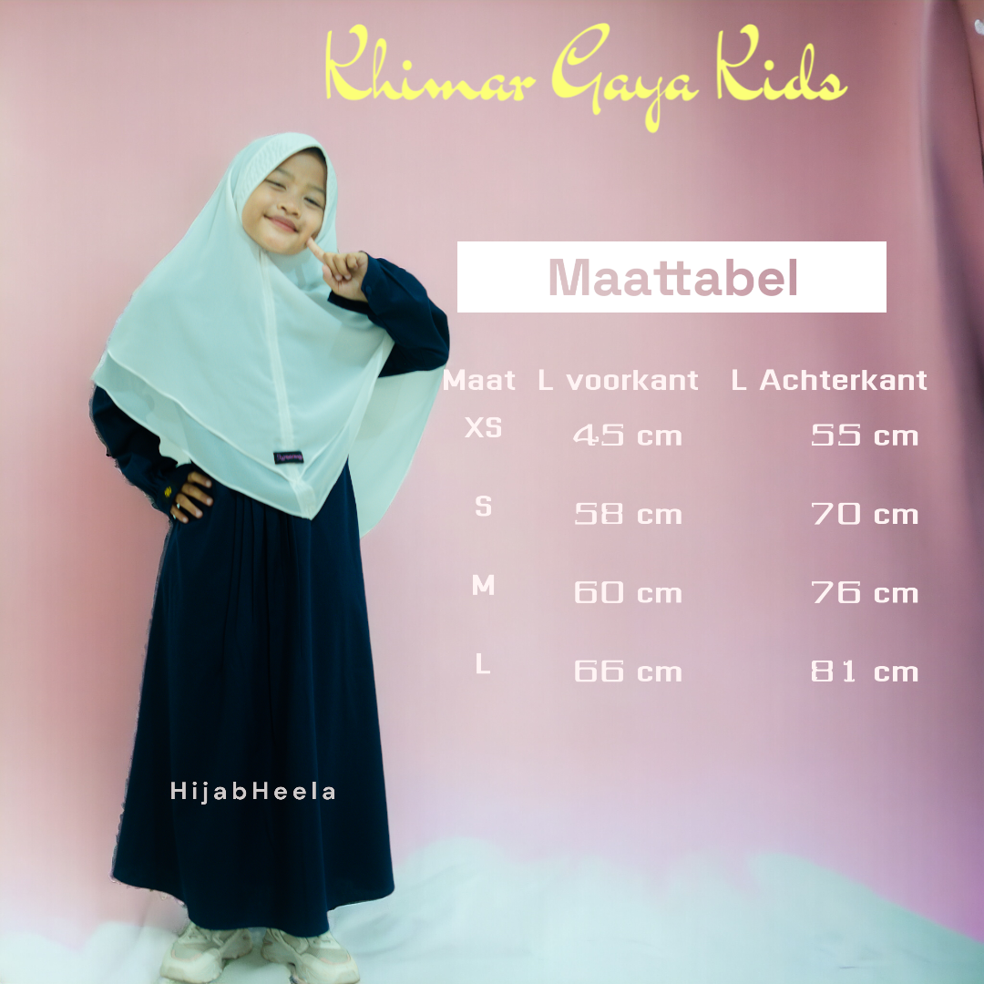 Filles Khimar | Gaya