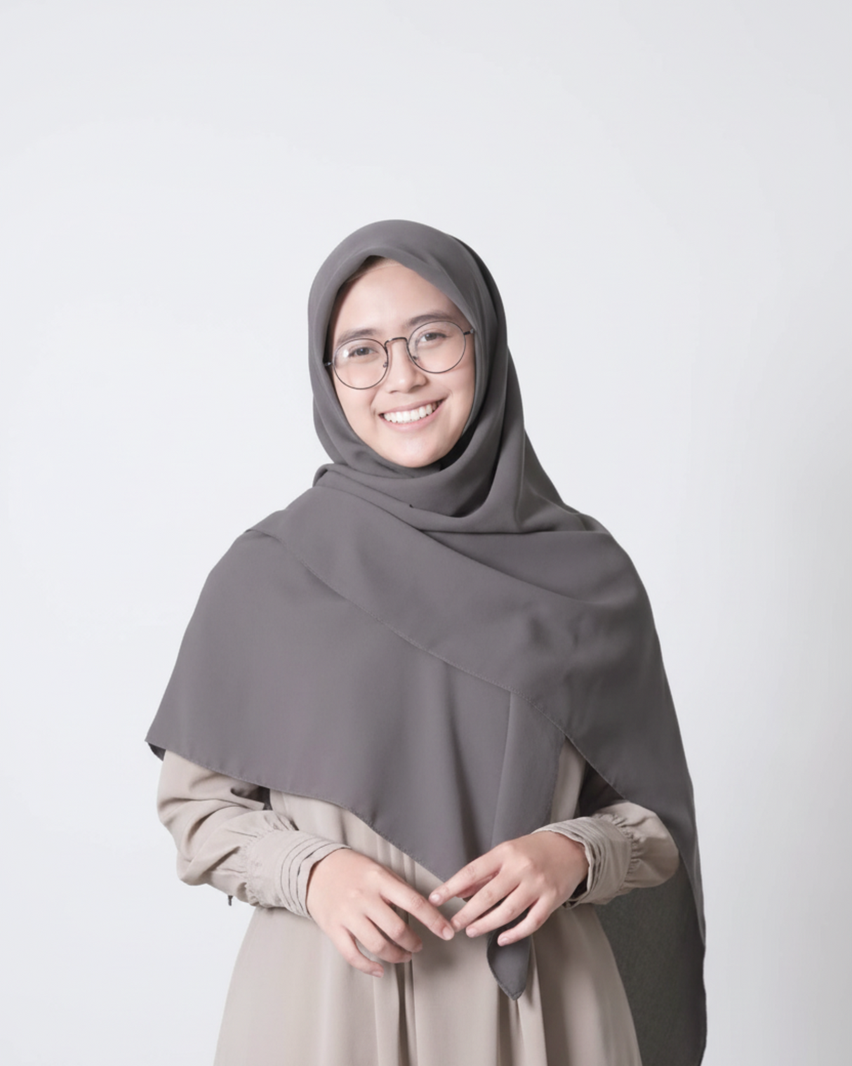 Hijab Square - Grey
