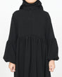 Abaya kids Hanah black detail HijabHeela