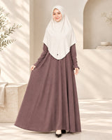Abaya Dames knit Eliana  Hijabheelaa 