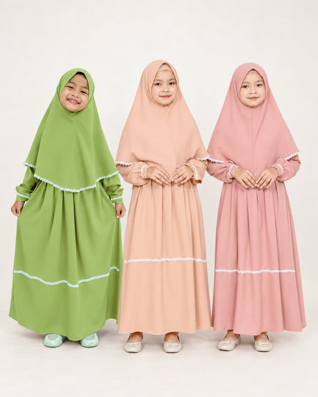 Abayakids Salamah all colors Hijab Heela flyer
