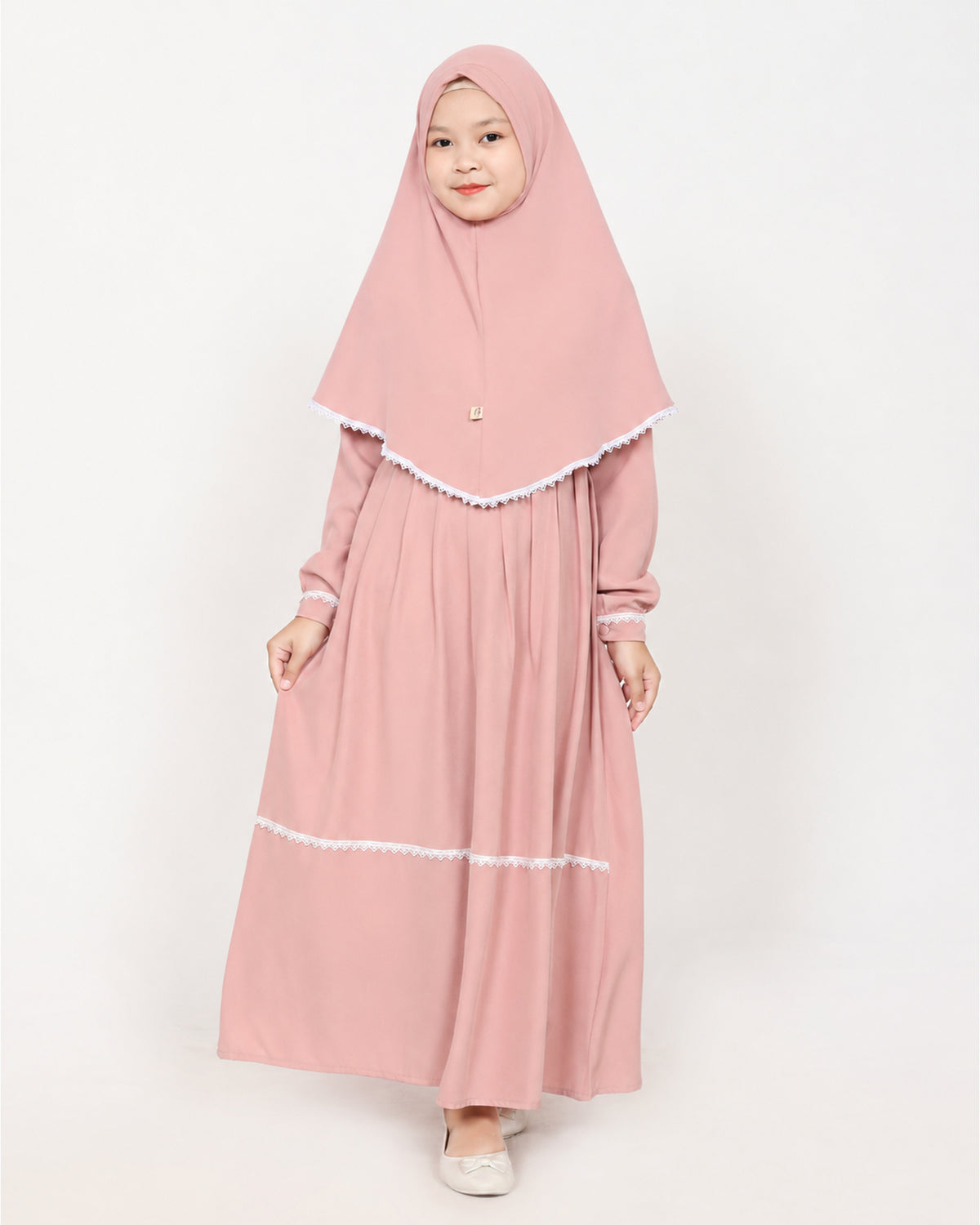 Abayakids Salamah pink Hijab Heela