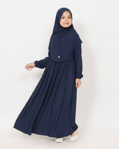 Abayakids navy voorkant hijabheela