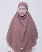 Brunette Khimar Front View