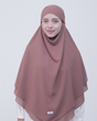 Brunette Khimar Front View