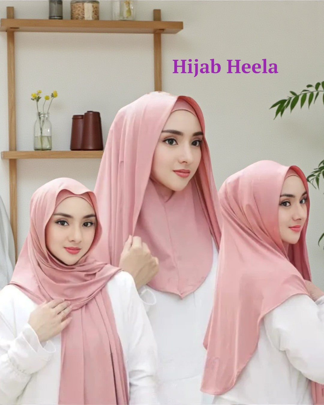 Pasmina Oval   Jersey 2in1 | Sania