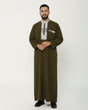 Olive Green Qamis - Father