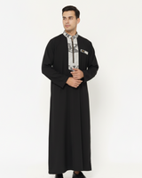 Black Qamis on Model