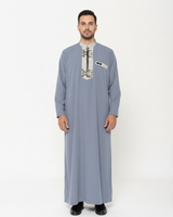 Dusty Blue Qamis - Father