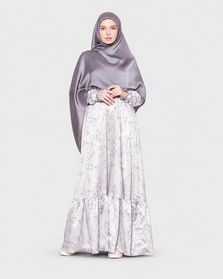 Abaya Dames UG35 – lichtgrijze achtergrond – foto 2