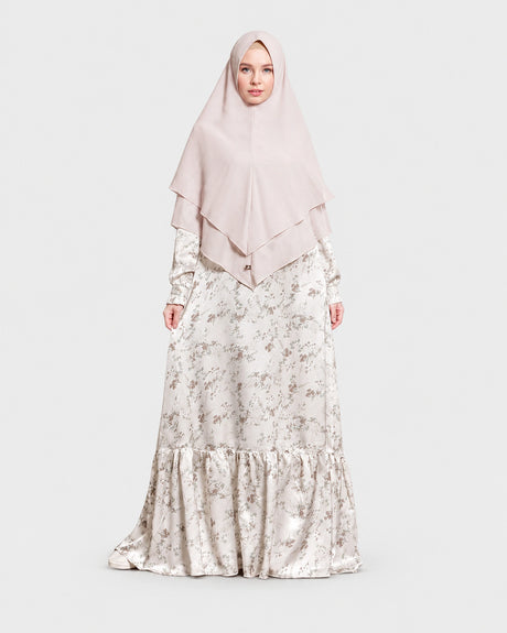Abaya Dames UG35 – lichtgrijze achtergrond – foto 3