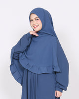 Khimar Dames Kasih Denim HijabHeela
