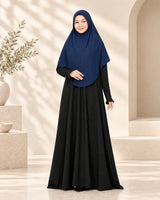 abaya Dames Eliana black Hijabheela