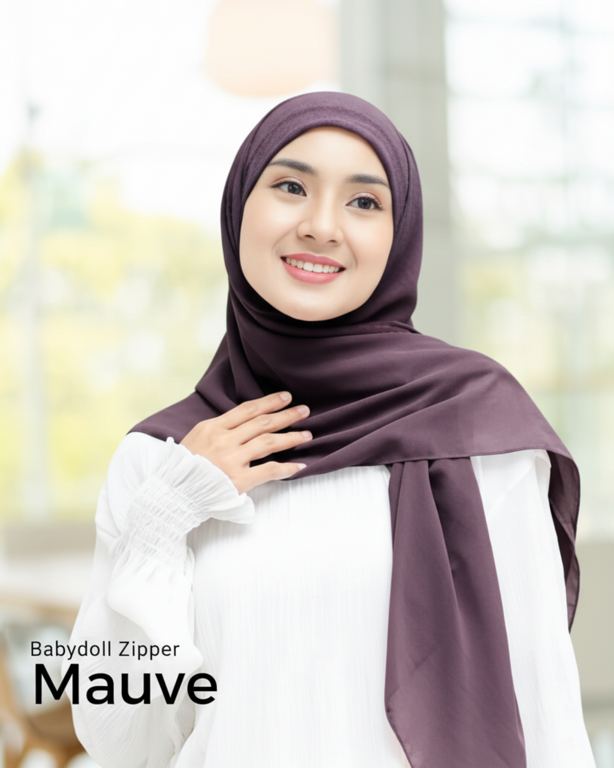 Babydoll Zipper - Mauve