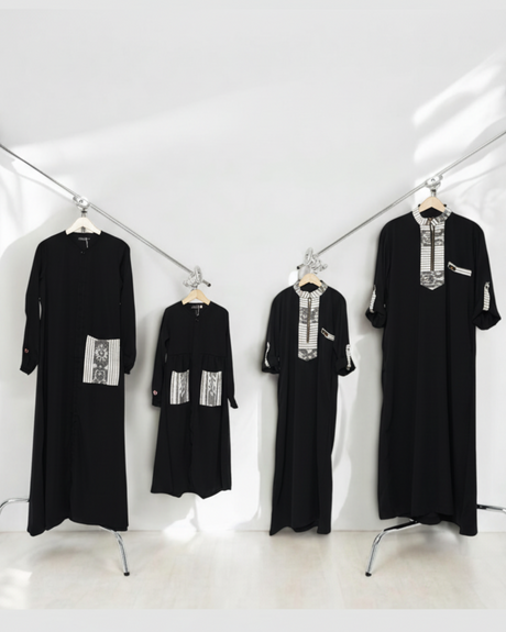 Family Set Seraya Black - No Text