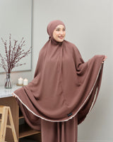 gebedskleding zahra brown hijabheela 