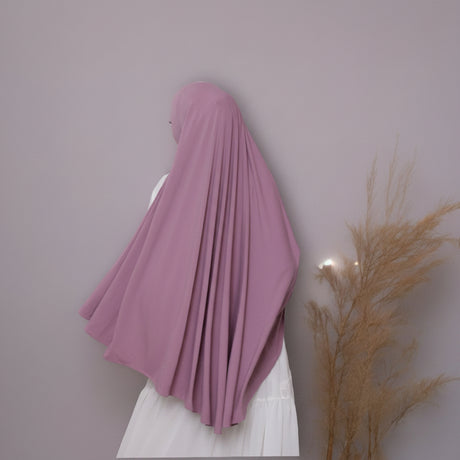 Khimar Dames – Hawa van Hijab Heela, productfoto 6. De afgebeelde abaya is niet inbegrepen.