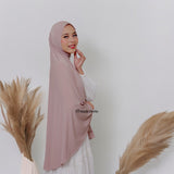 Khimar Dames – Hawa van Hijab Heela, productfoto 5. De afgebeelde abaya is niet inbegrepen.