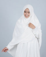 Khimar Dames – Liteberry zonder kapje van Hijab Alila, productfoto 3. De afgebeelde abaya is niet inbegrepen.