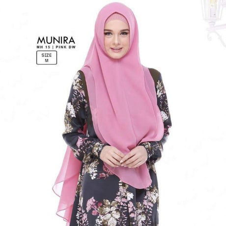 Khimar dames – Samira van Munira, productfoto 8. De afgebeelde abaya is niet inbegrepen.