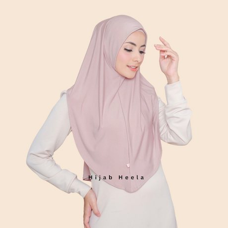 Khimar Dames – Tiara van Hijab Heela, productfoto 1. De afgebeelde abaya is niet inbegrepen.