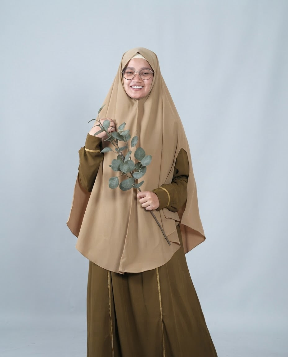 Khimar Dames | Khimar Dhuha | Zonder kapje
