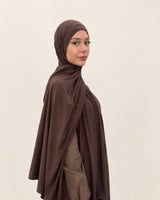 Pasmina Instant Bella Jersey – mocca – Hijab Heela