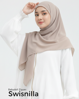 Swisnilla Babydoll Zipper Hijab