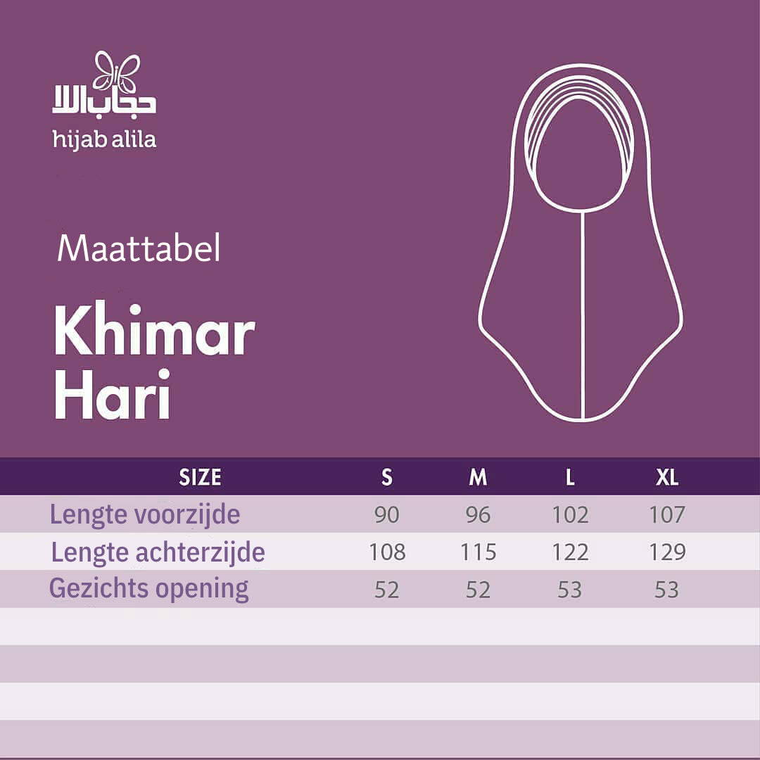 Mesdames Khimar | Hari Sans bonnet