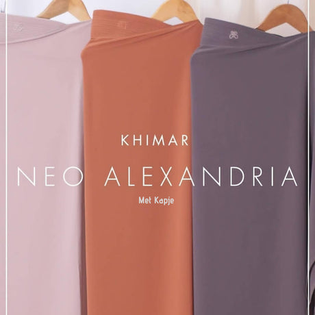 Khimar Dames – Neo Alexandria van Hijab Alila, productfoto 3. De afgebeelde abaya is niet inbegrepen.